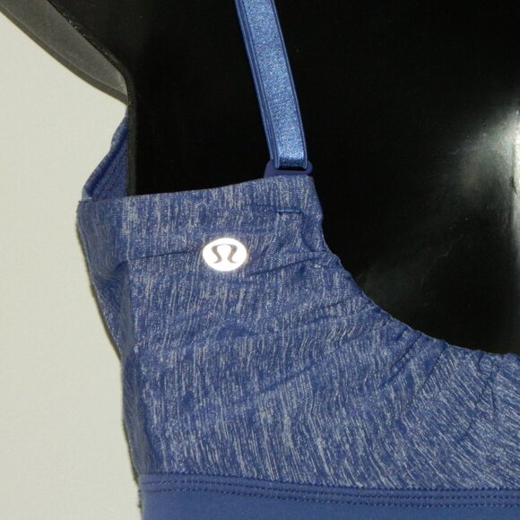 3 for/ $25 Lululemon Purple Long Workout Halter Tank Top Size 10 - Picture 11 of 16